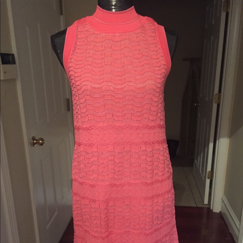Missoni M mock neck knitted dress 40/6